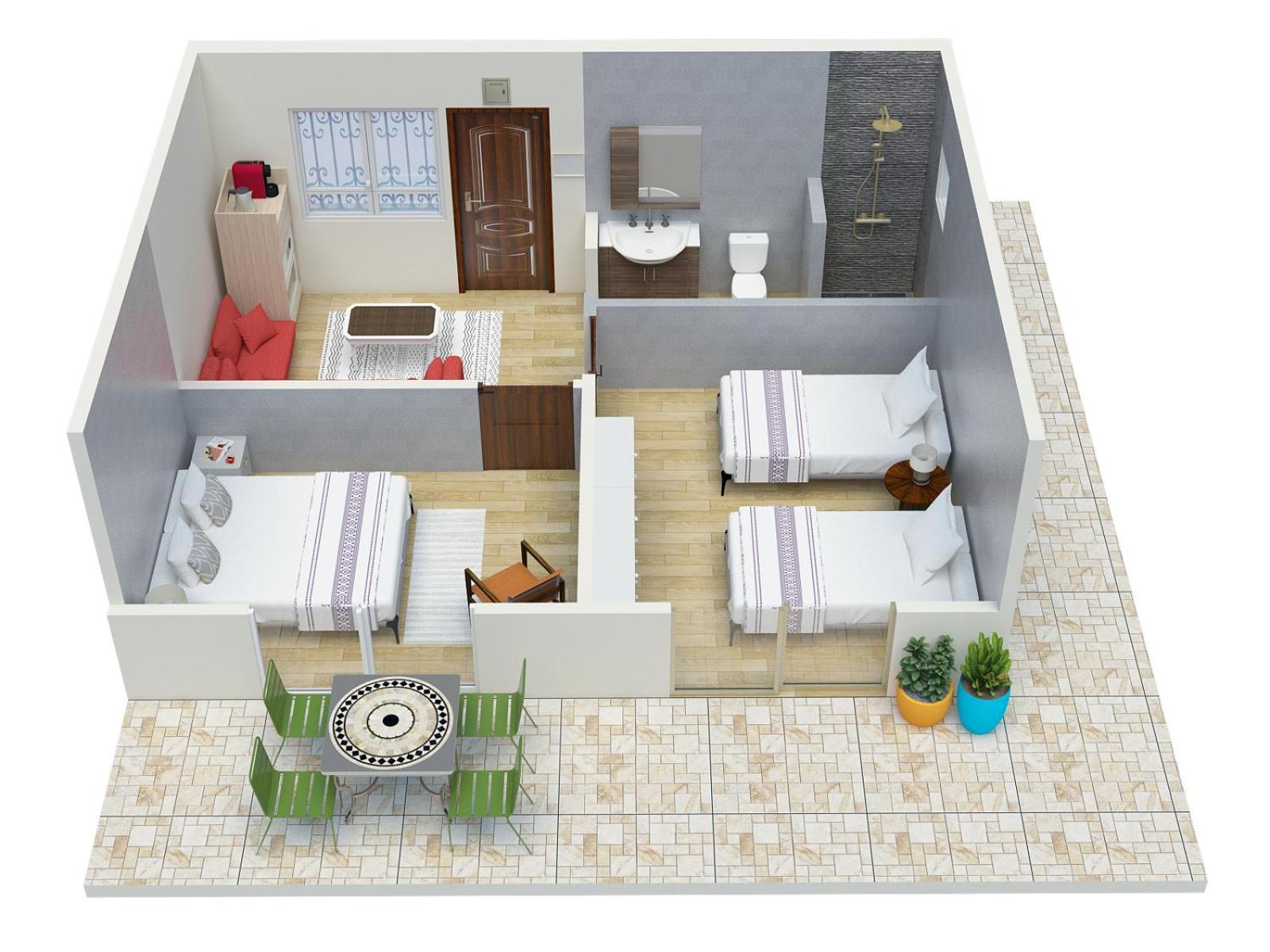 Dar Beynana Hotel Sidi Bibi Стая снимка